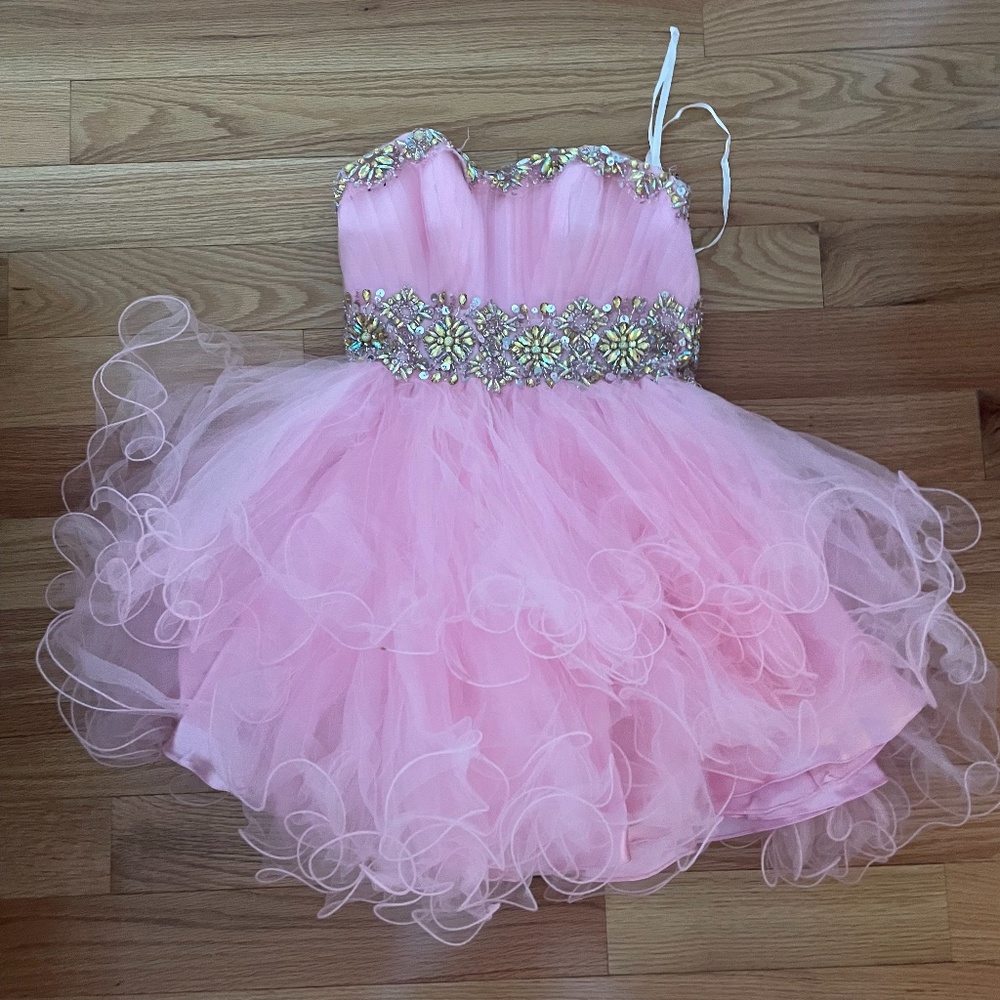 Pink corset stress